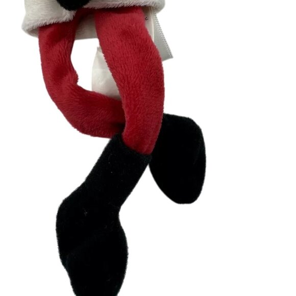 Hallmark Santa Plush Toy Multicolored Polyester Fiber Sitting Stuffed Holiday De - Picture 4 of 8